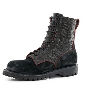 JK Boots: Bear Slayer, Limited Edition Blood Bison Leather, Sold Out, BNIB